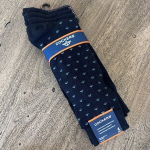 Dockers Men's Patterned Dress Socks - 4 Pack
